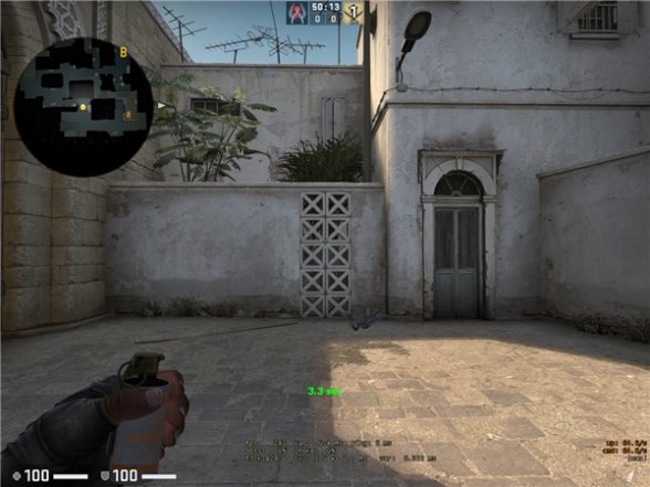 《CSGO》实战Dust2常规烟雾弹技巧