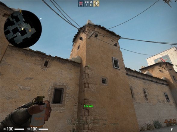 《CSGO》实战Dust2常规烟雾弹技巧