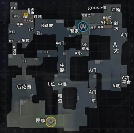 《CSGO》炙热沙城Ⅱ地图及点位介绍