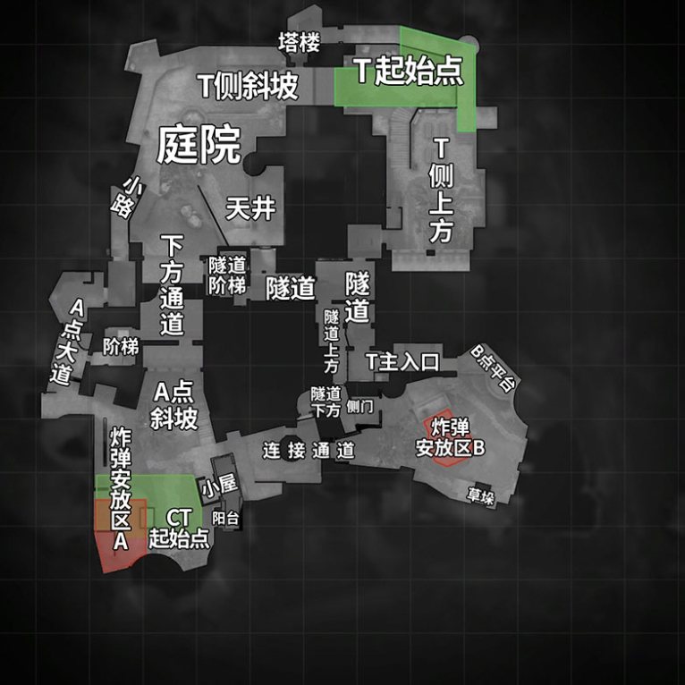 《CSGO》古堡激战地图介绍