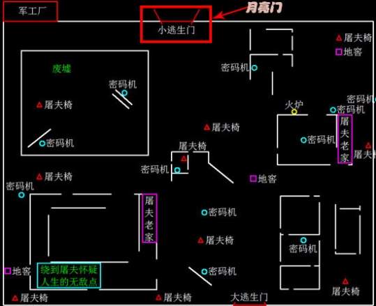 《第五人格》逃生门位置寻找玩法技巧