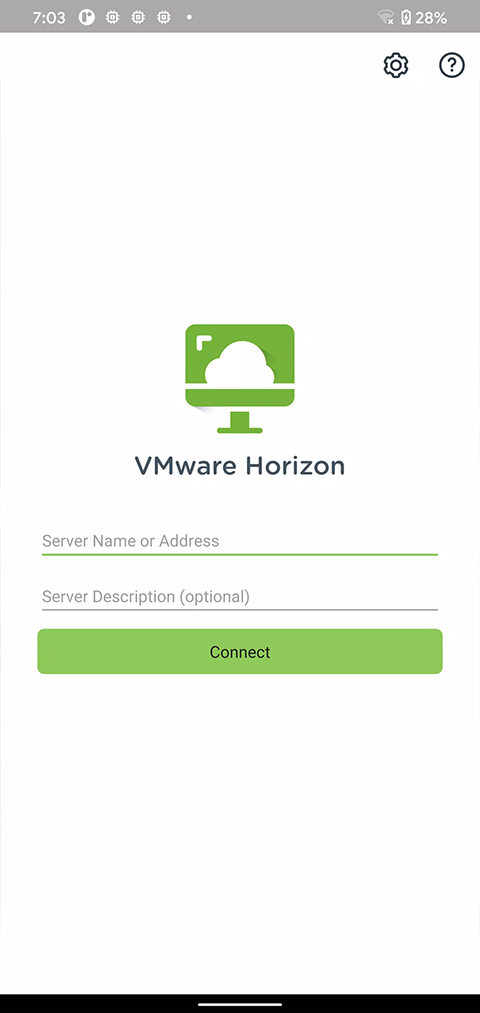 VMware Horizon 虚拟桌面手机版