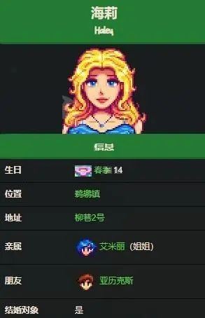 星露谷物语海莉的最爱是什么 海莉喜欢物品介绍