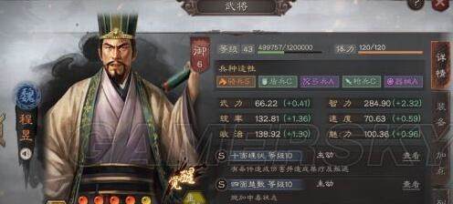 三国志战略版魏法骑程昱战法