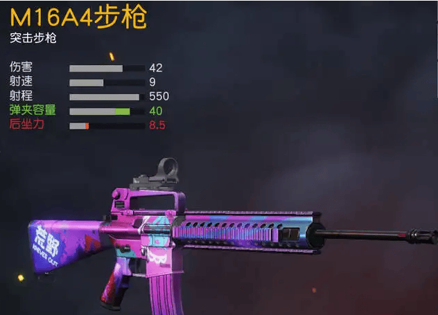 荒野行动m16A4测评