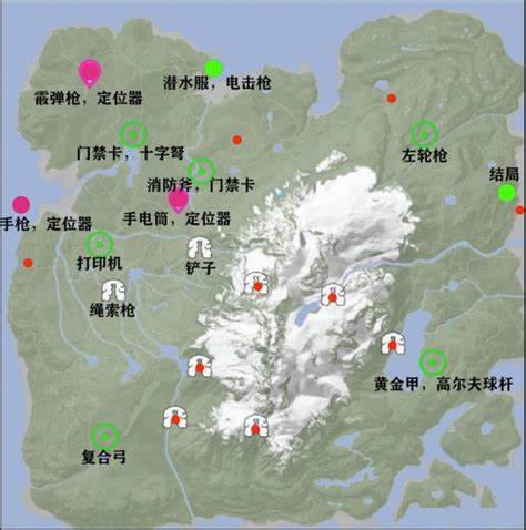 森林之子GPS不同颜色的点代表什么