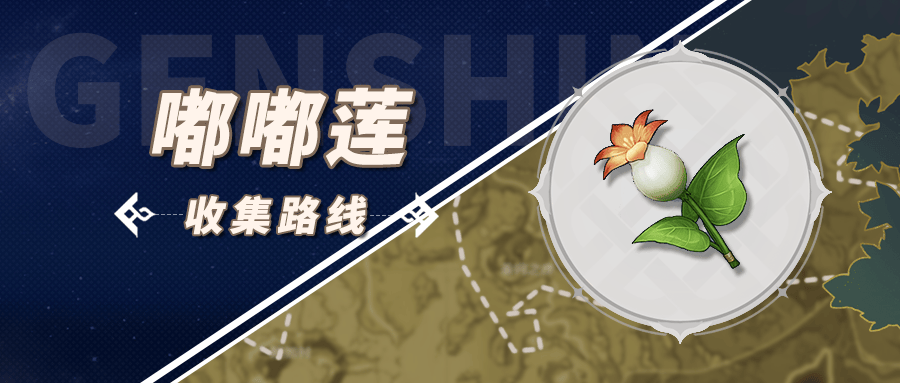 嘟嘟莲采集路线图