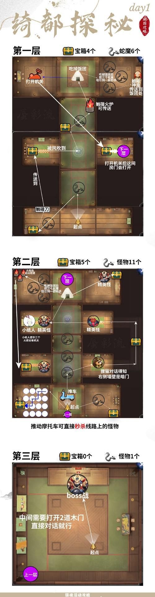 《阴阳师》绮都探秘第一关通关攻略