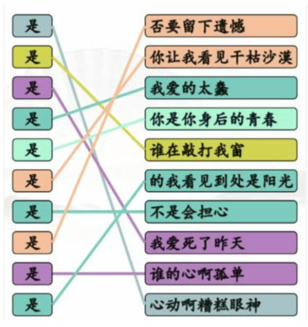 《汉字找茬王》连你说的歌怎么玩