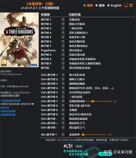 三国全面战争修改器：如何提升游戏体验