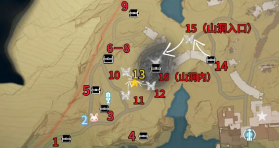 鸣潮荒石高地探索攻略 鸣潮荒石高地全收集流程