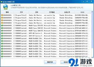 如何解决游戏网络问题LSP修复工具详解