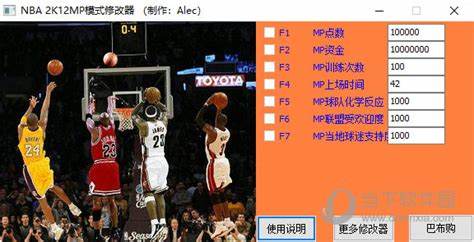 NBA2K12修改器：打造专属篮球世界的利器