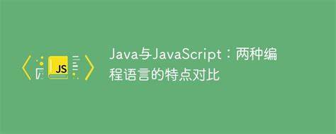 Java与JavaScript语法差异及联系深入解析