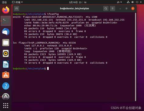 ubuntu20.04查看ip地址